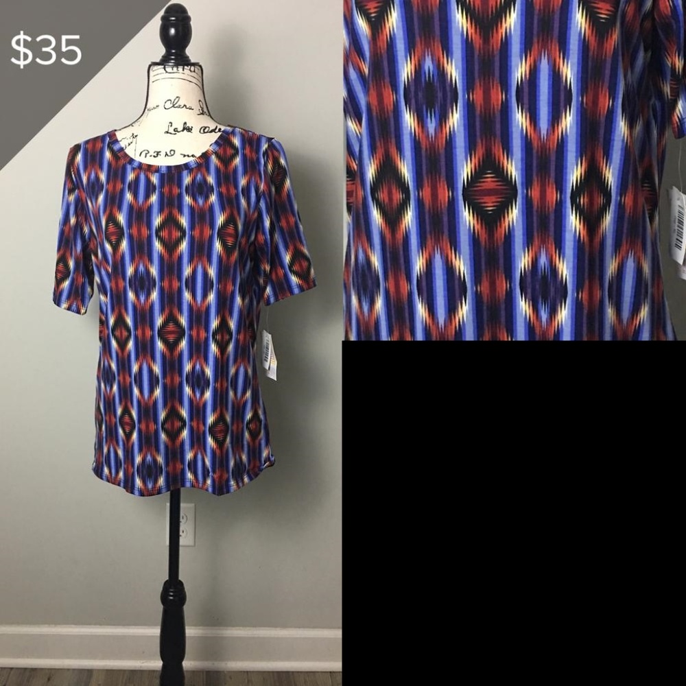2 for $20 Lularoe Fitted Gigi Top NWT